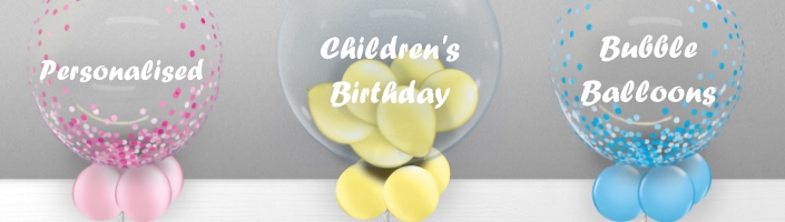Personalised Childrens Bubble Balloons | Party Save Smile